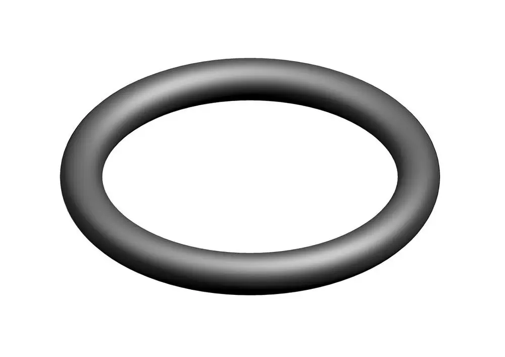 BOSCH O-Ring in ringförmigem Design, schwarz, mit gleichmäßiger Oberfläche. Geeignet für Abdichtungsanwendungen in verschiedenen mechanischen Systemen.